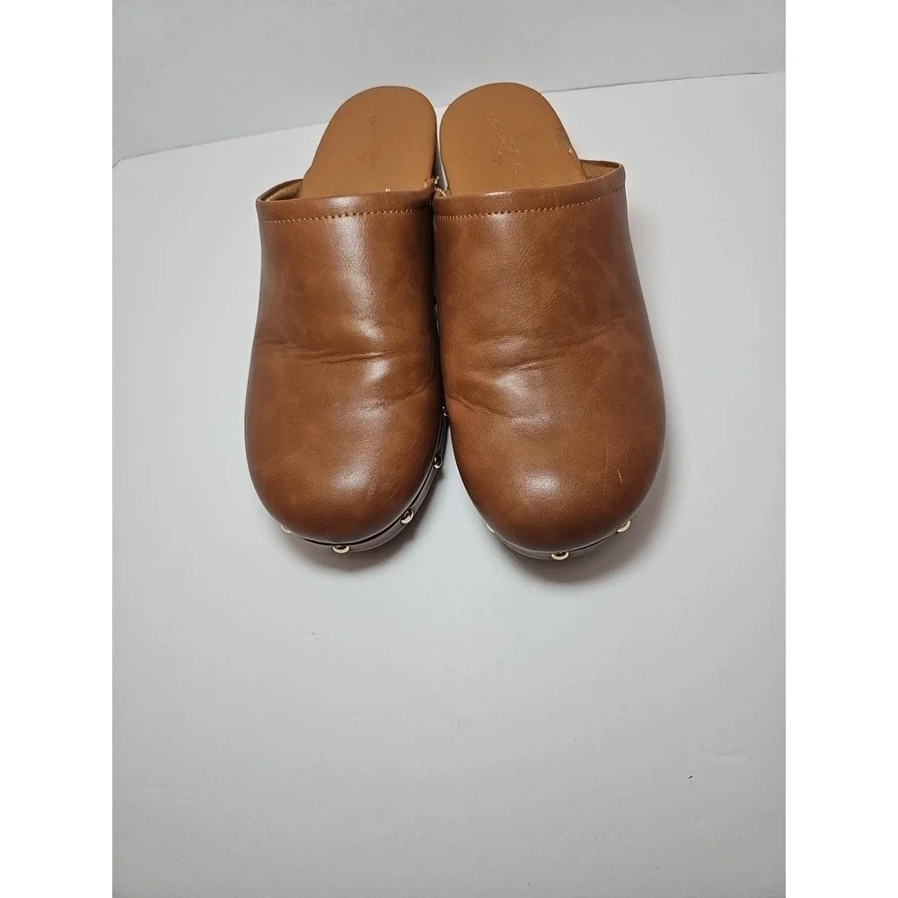 Universal Thread  Women Indra Memory Foam Faux Leather Slip-on Clogs Size 7 1/2 - Picture 12 of 13